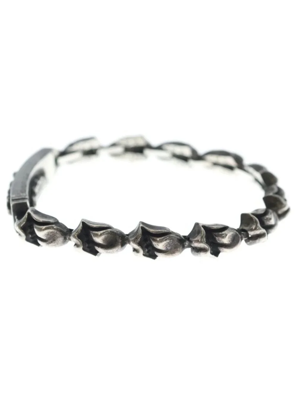 Chrome Hearts ID Mini LT Lip & Tan Mini ID Bracelet Silver